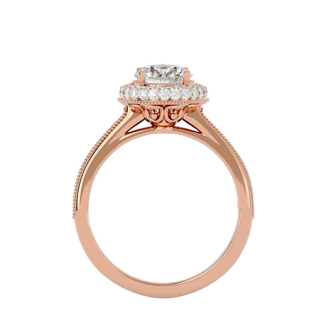 ASA Delilah Diamond Halo Ring