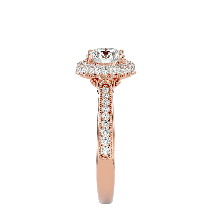 ASA Delilah Diamond Halo Ring