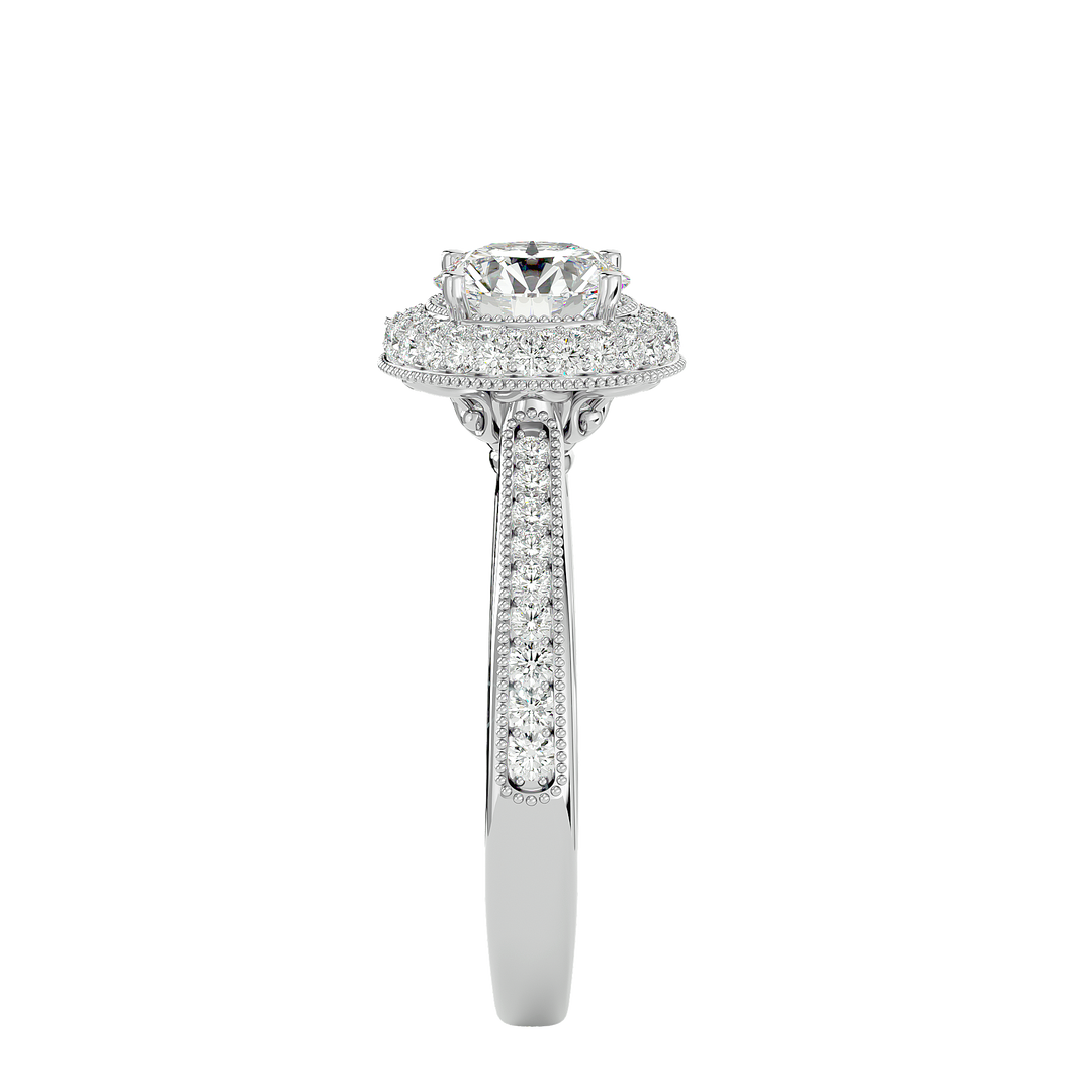 ASA Delilah Diamond Halo Ring