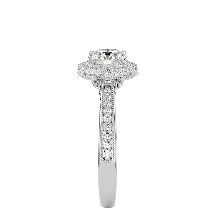 ASA Delilah Diamond Halo Ring