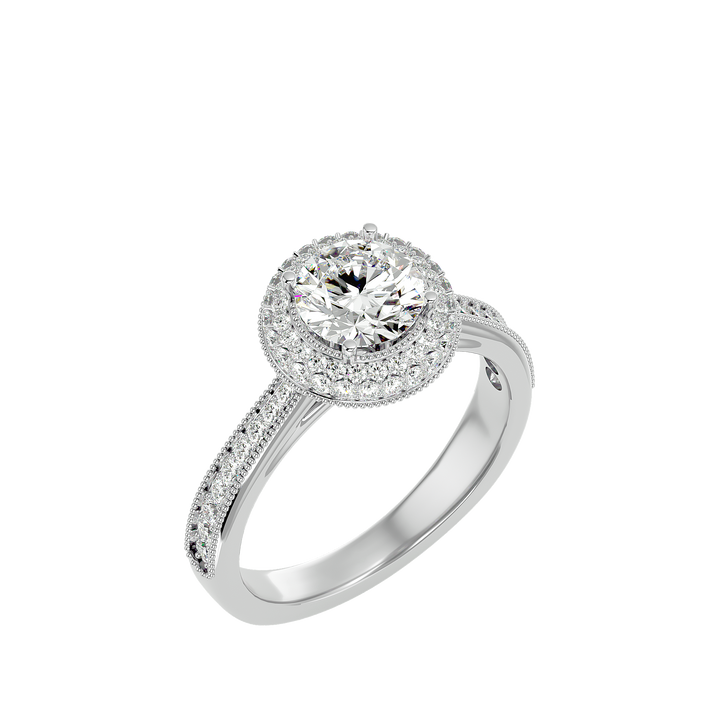 ASA Delilah Diamond Halo Ring