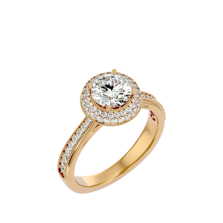 ASA Delilah Diamond Halo Ring