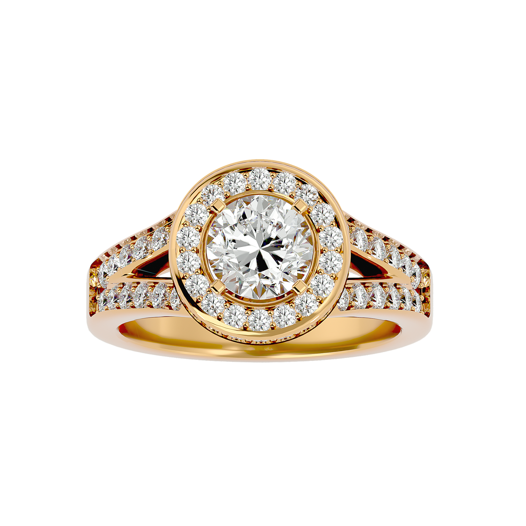 ASA Donatella Diamond Halo Ring
