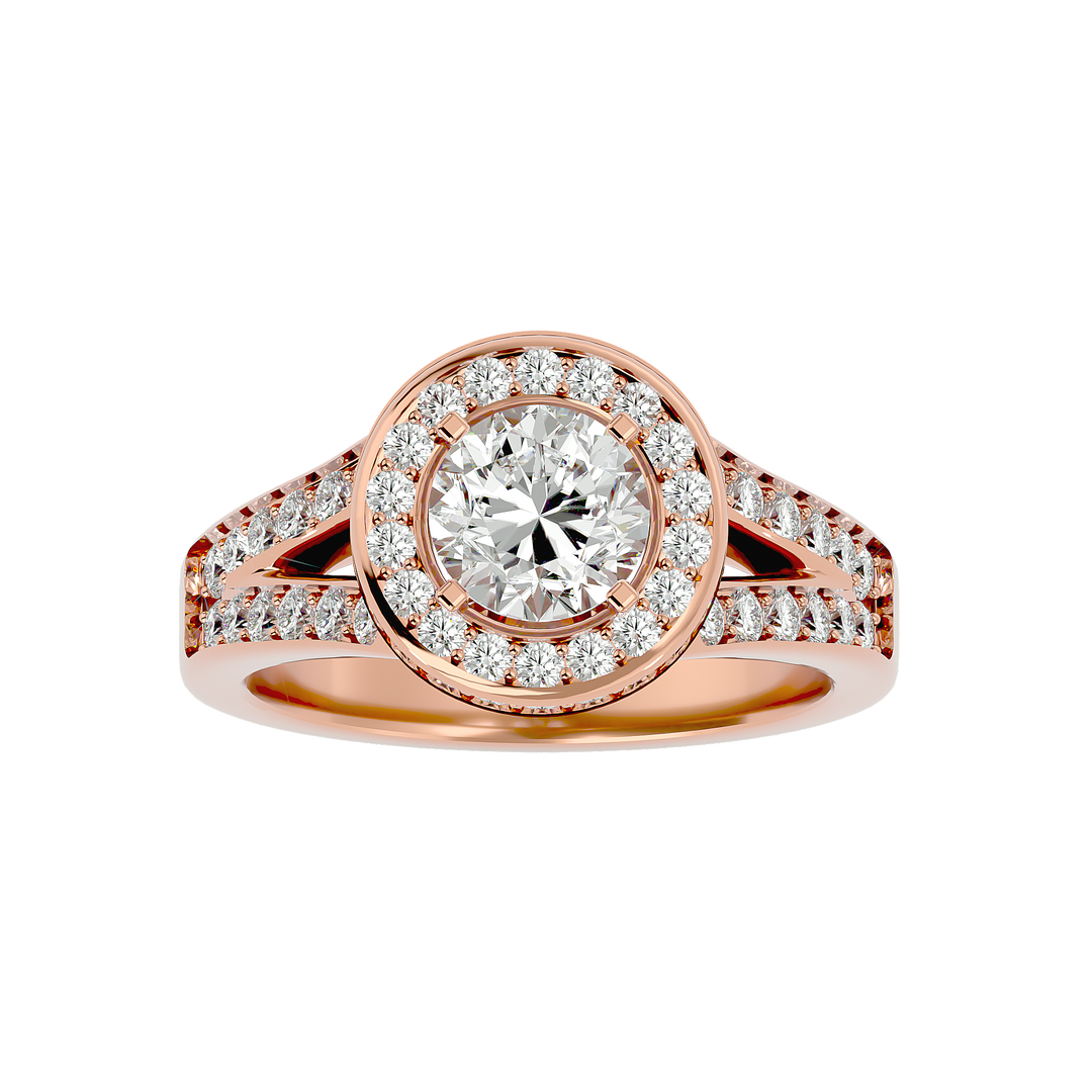 ASA Donatella Diamond Halo Ring