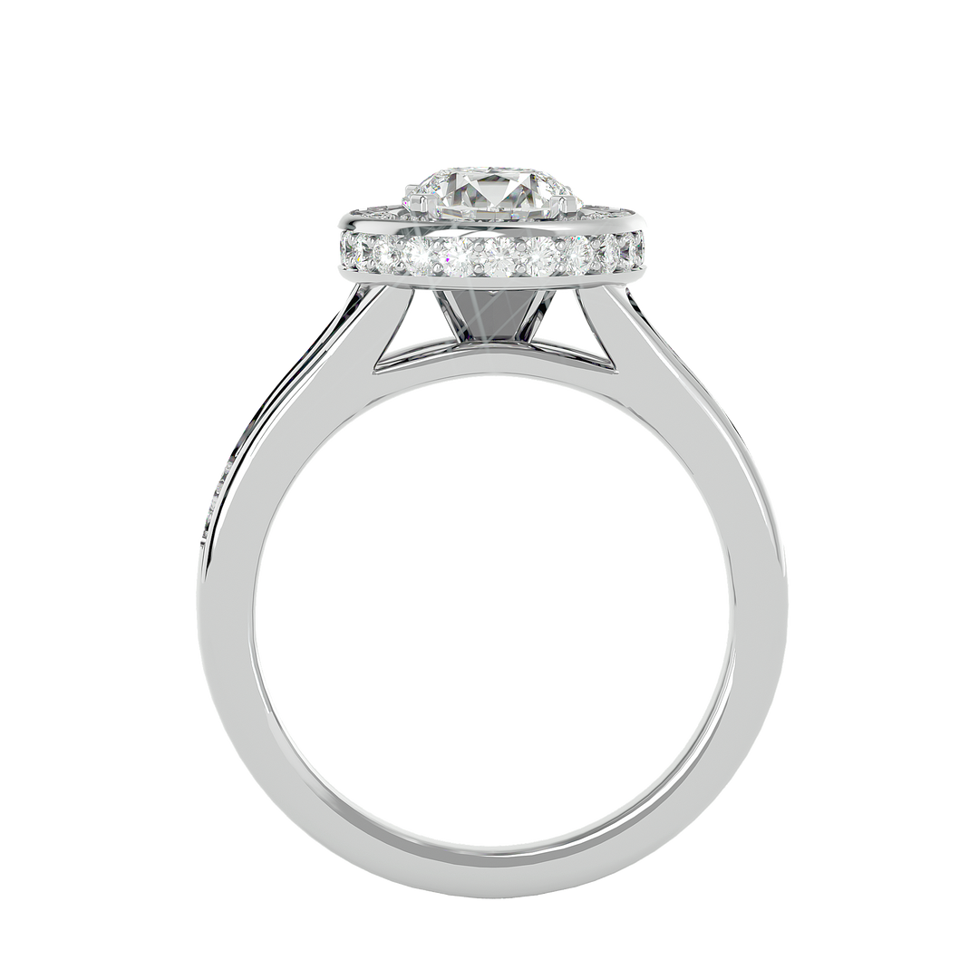 ASA Donatella Diamond Halo Ring