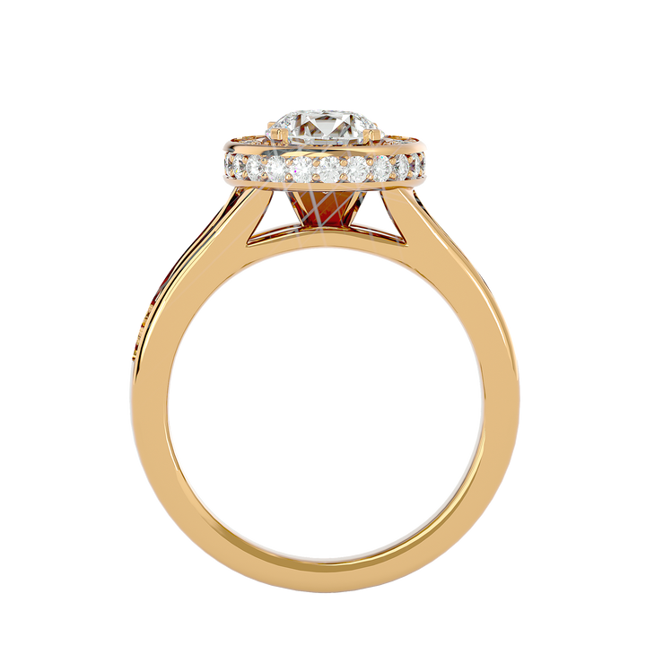 ASA Donatella Diamond Halo Ring