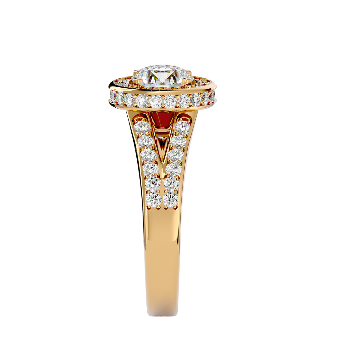 ASA Donatella Diamond Halo Ring