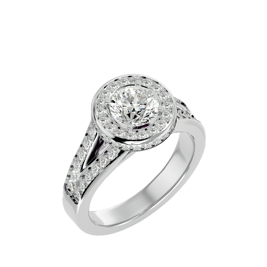 ASA Donatella Diamond Halo Ring