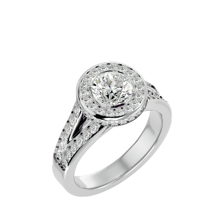 ASA Donatella Diamond Halo Ring