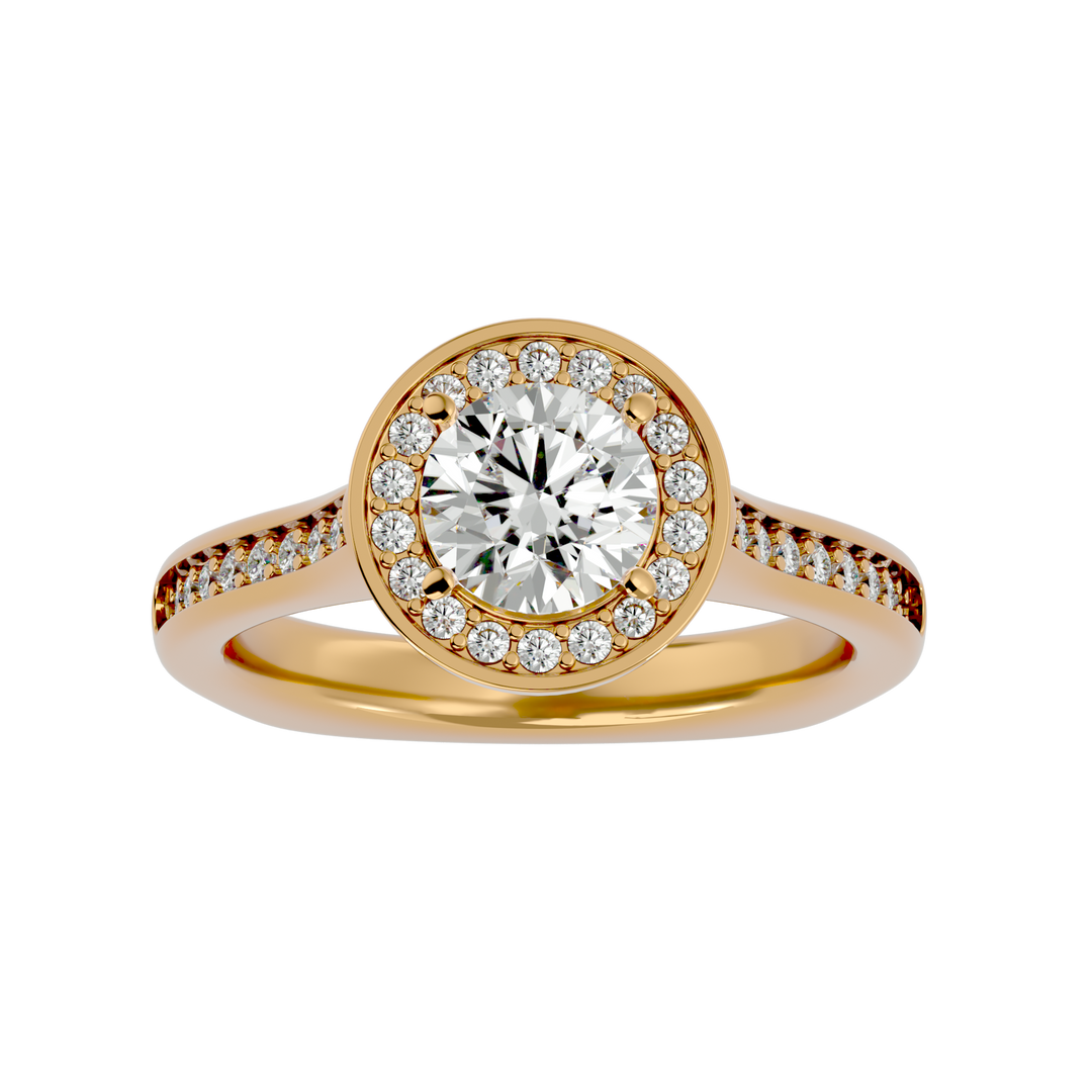 ASA Eleanor Diamond Halo Ring