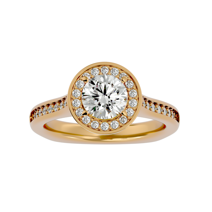 ASA Eleanor Diamond Halo Ring