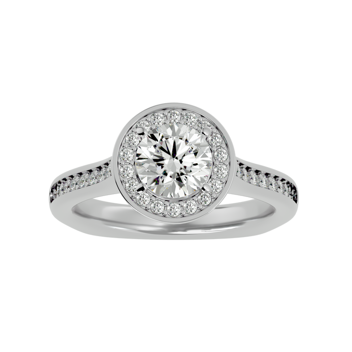 ASA Eleanor Diamond Halo Ring
