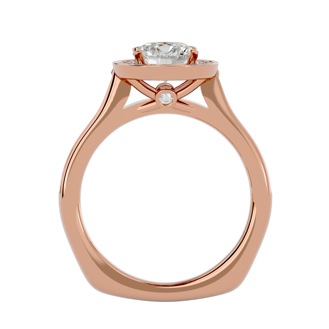 ASA Eleanor Diamond Halo Ring