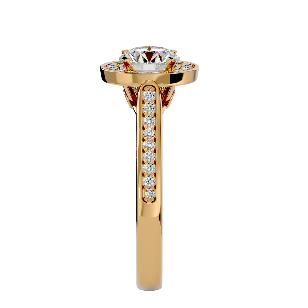 ASA Eleanor Diamond Halo Ring