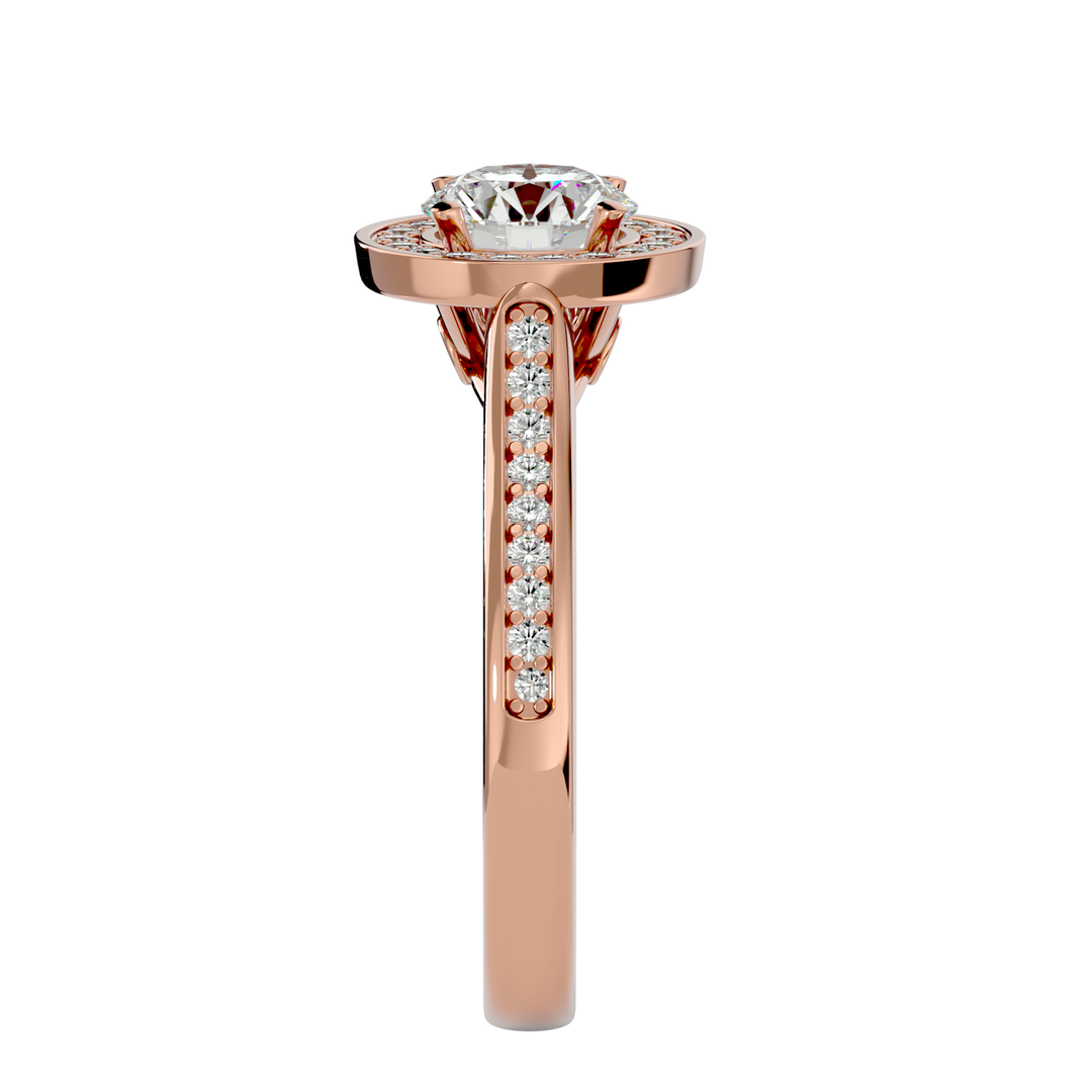 ASA Eleanor Diamond Halo Ring