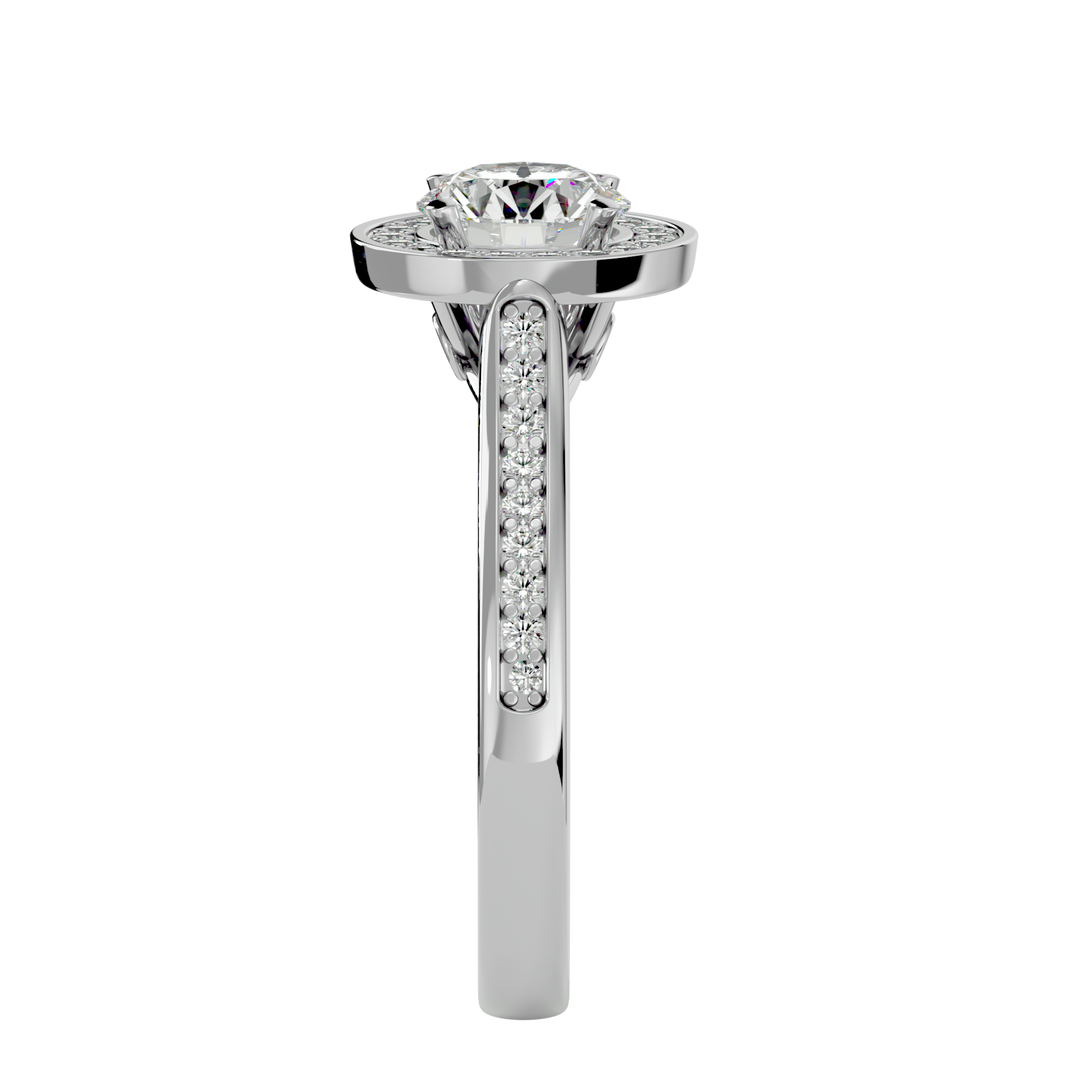ASA Eleanor Diamond Halo Ring
