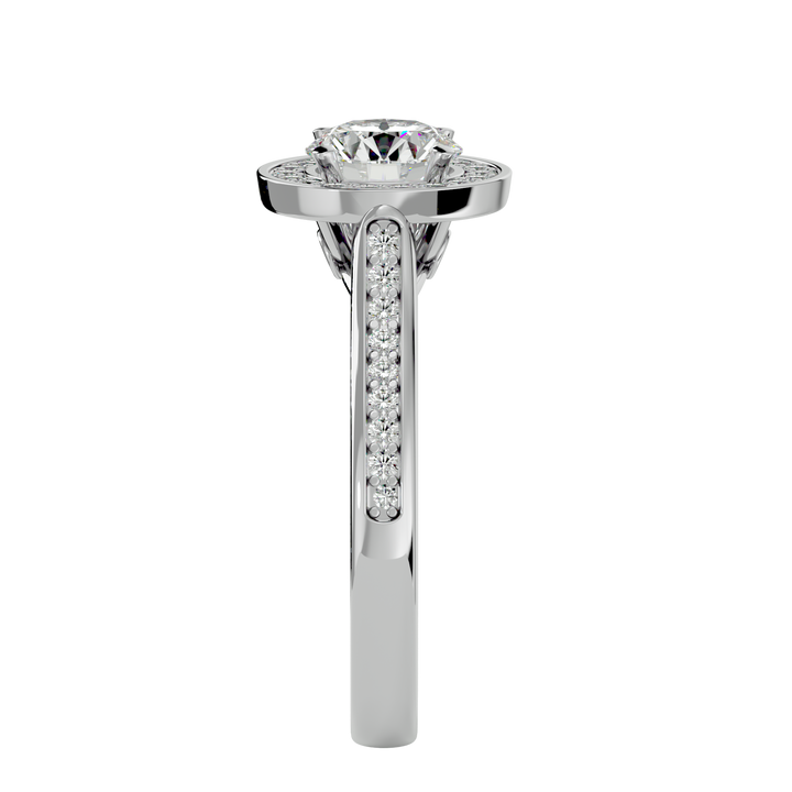 ASA Eleanor Diamond Halo Ring
