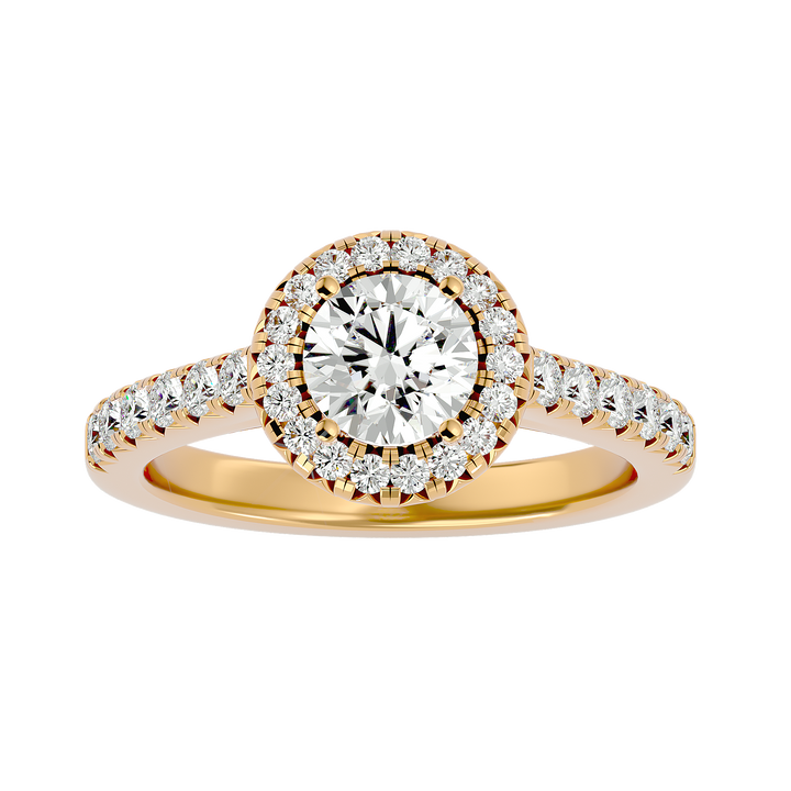 ASA Emilia Diamond Halo Ring