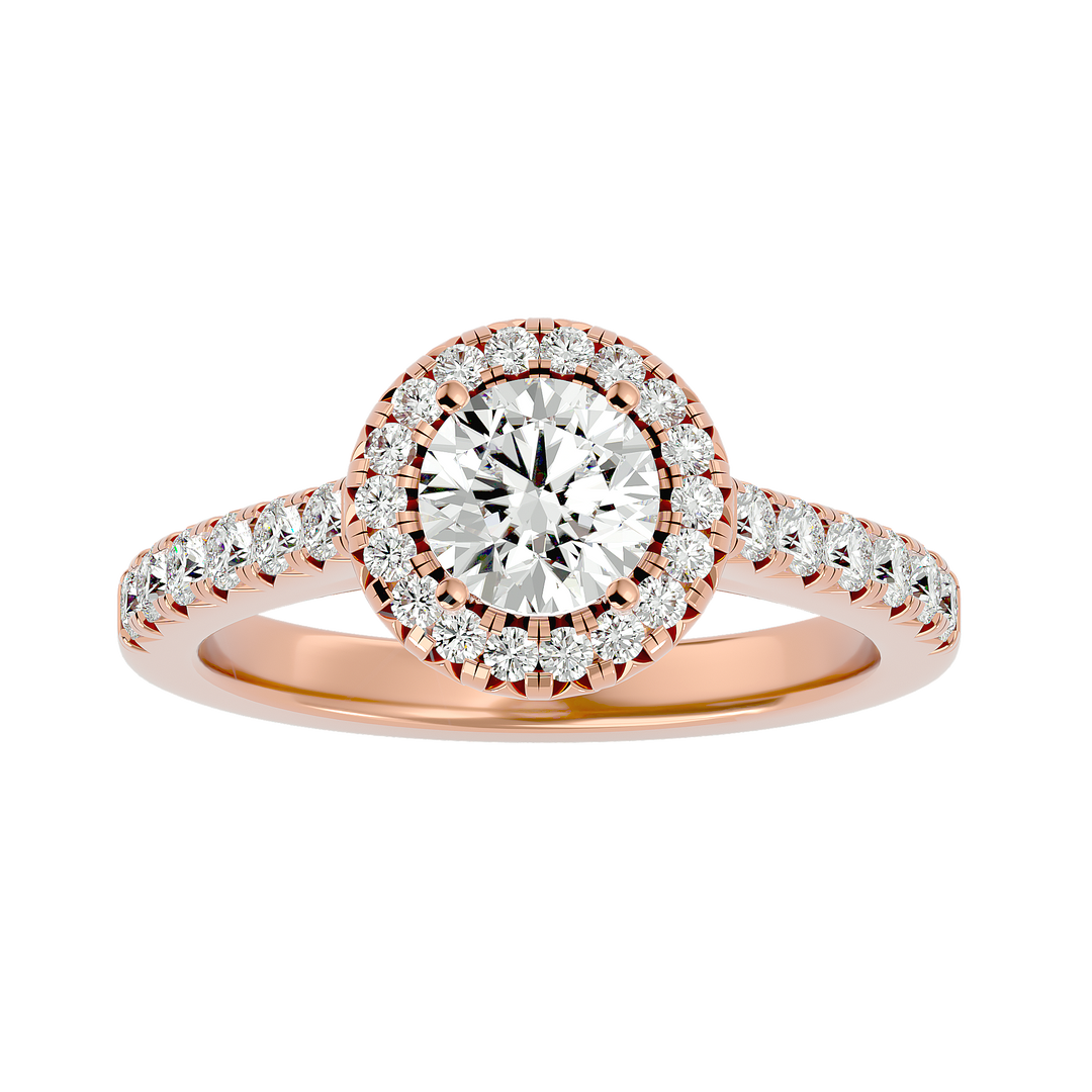 ASA Emilia Diamond Halo Ring