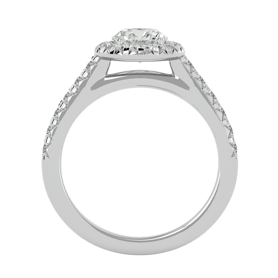 ASA Emilia Diamond Halo Ring