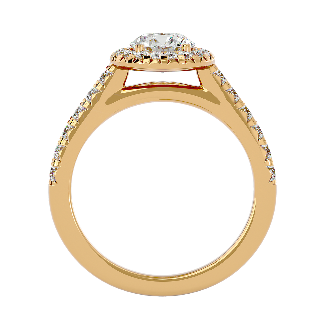 ASA Emilia Diamond Halo Ring