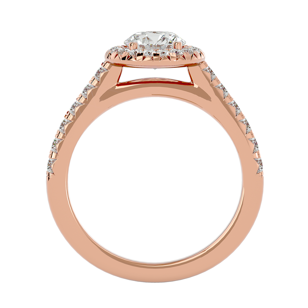 ASA Emilia Diamond Halo Ring
