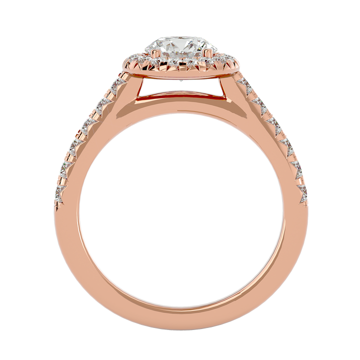 ASA Emilia Diamond Halo Ring