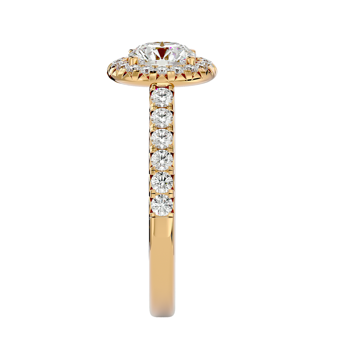 ASA Emilia Diamond Halo Ring