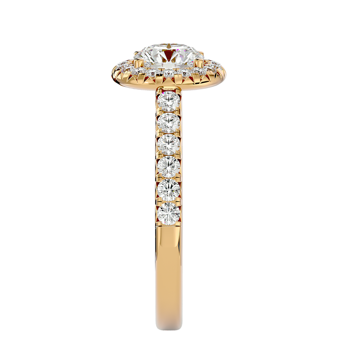 ASA Emilia Diamond Halo Ring