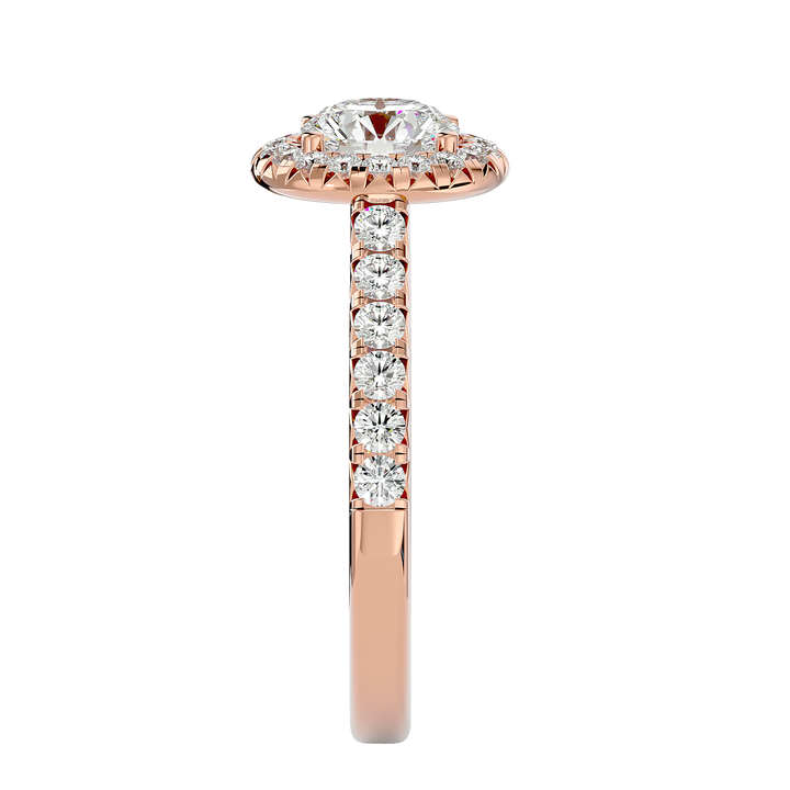ASA Emilia Diamond Halo Ring