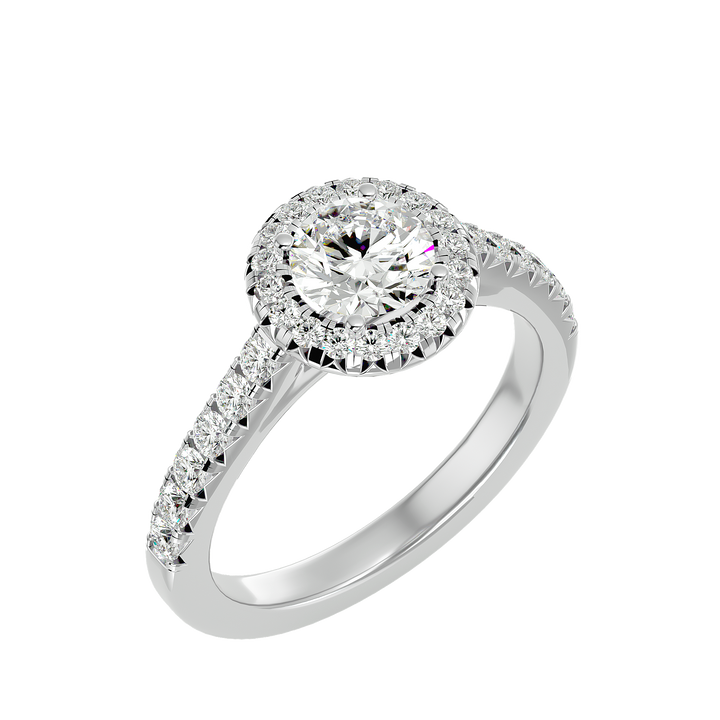 ASA Emilia Diamond Halo Ring
