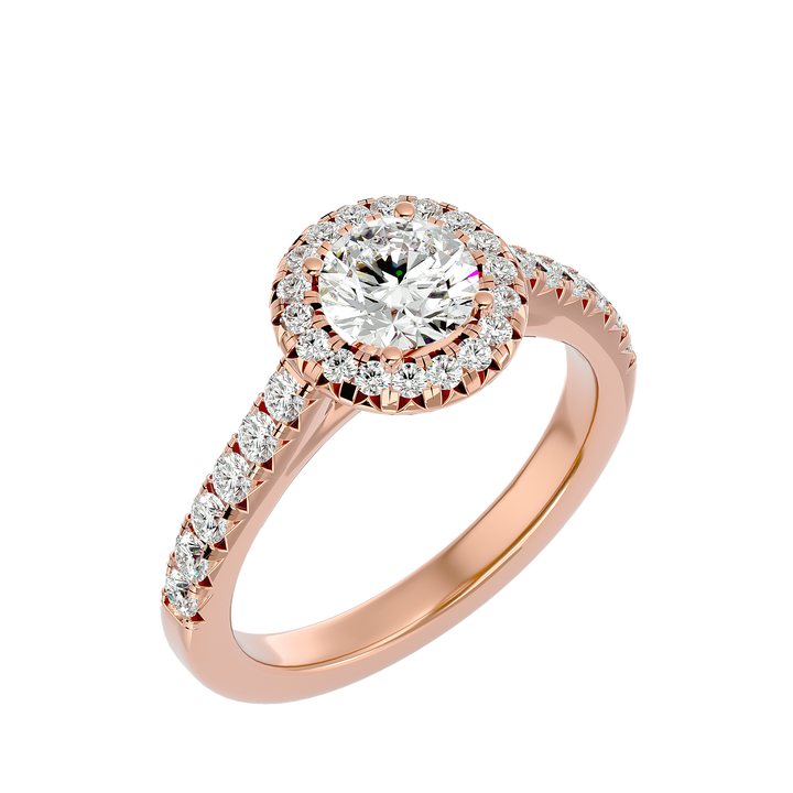 ASA Emilia Diamond Halo Ring