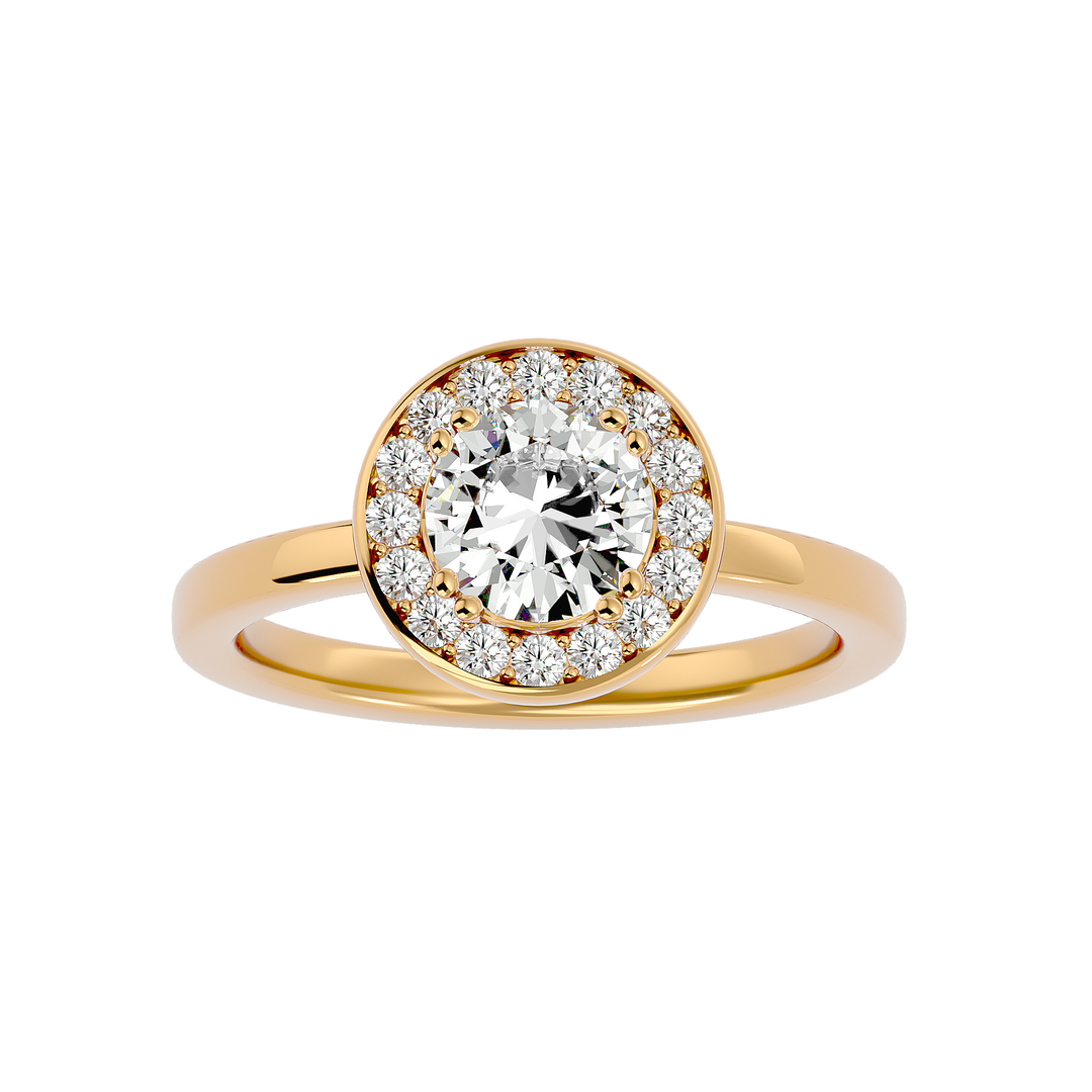 ASA Emmeline Diamond Halo Ring