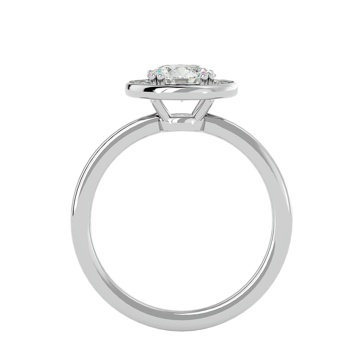 ASA Emmeline Diamond Halo Ring