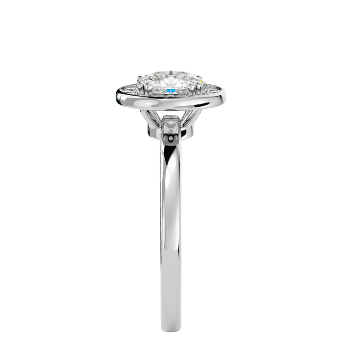 ASA Emmeline Diamond Halo Ring