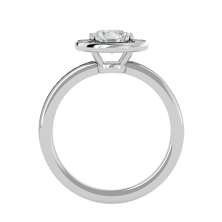 ASA Evangeline Diamond Halo Ring