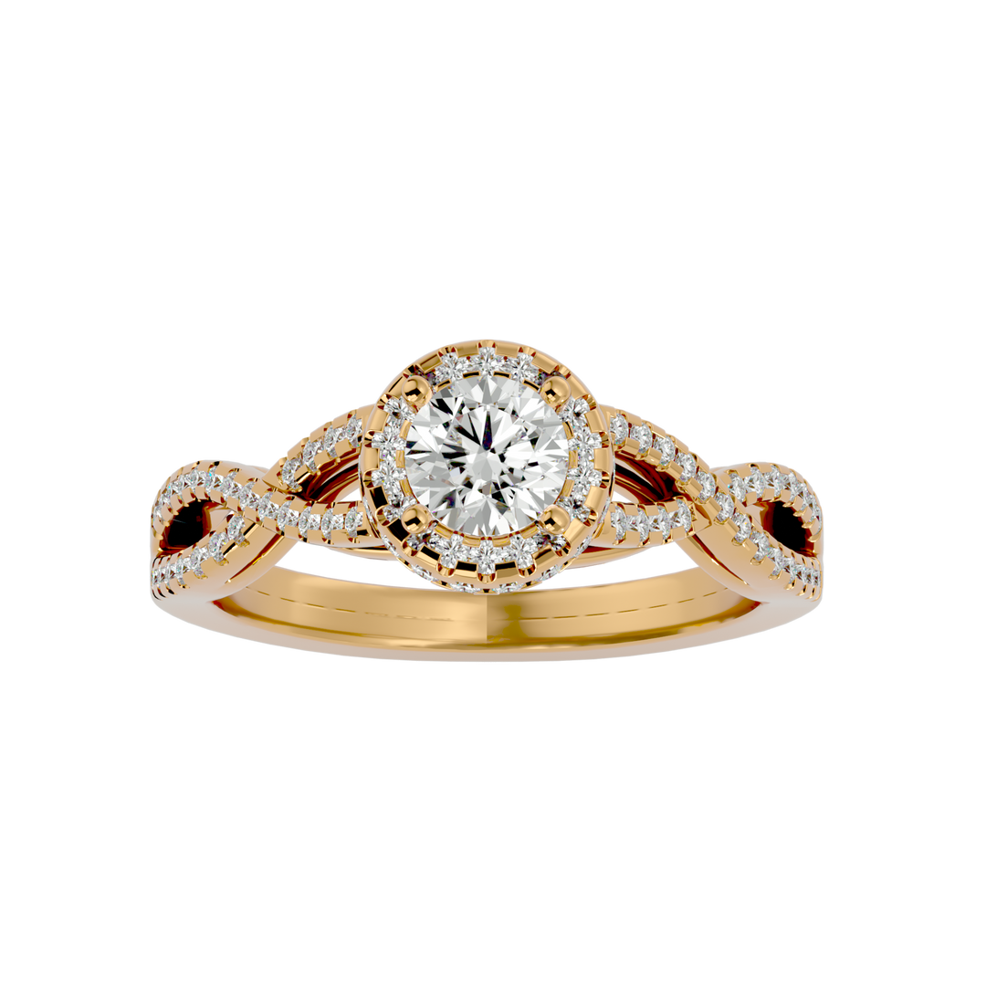 ASA Florence Diamond Halo Ring