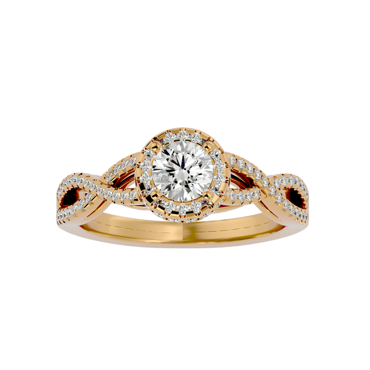 ASA Florence Diamond Halo Ring