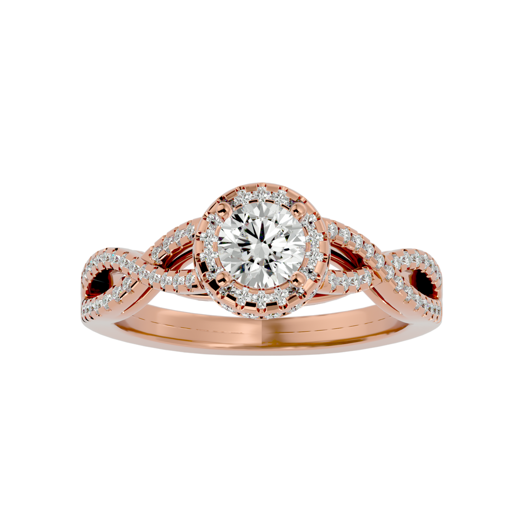 ASA Florence Diamond Halo Ring