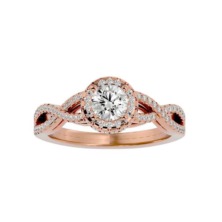 ASA Florence Diamond Halo Ring