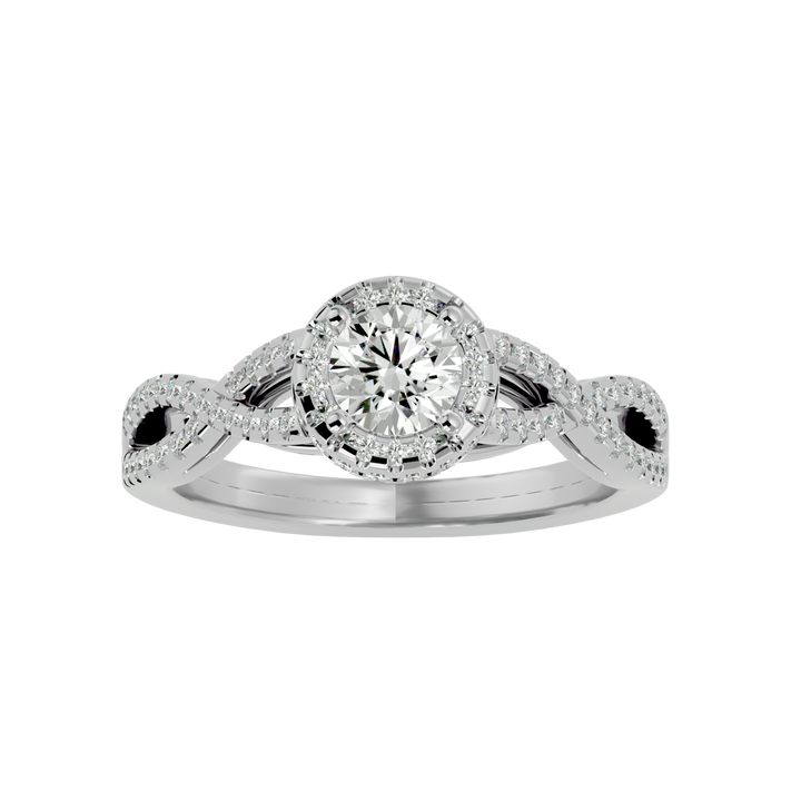ASA Florence Diamond Halo Ring