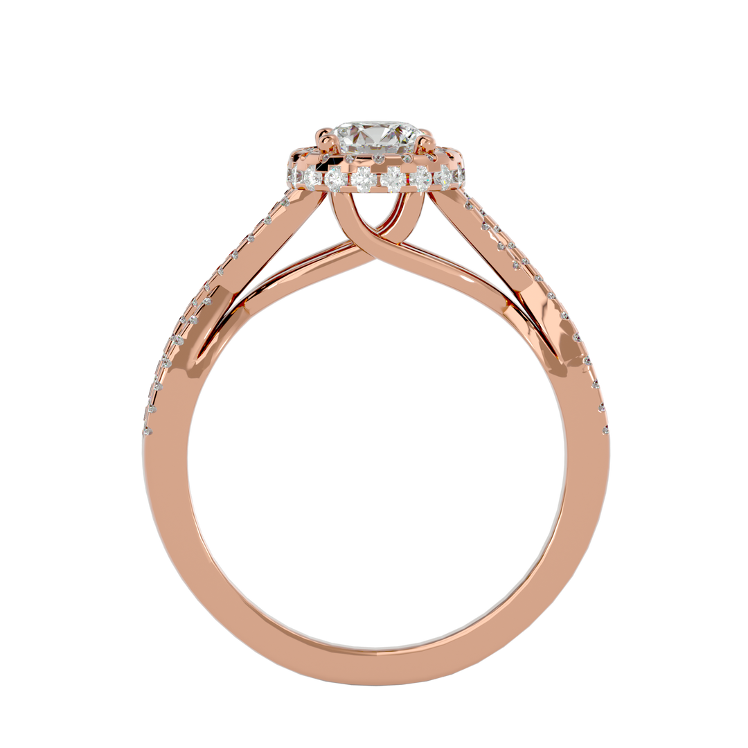 ASA Florence Diamond Halo Ring