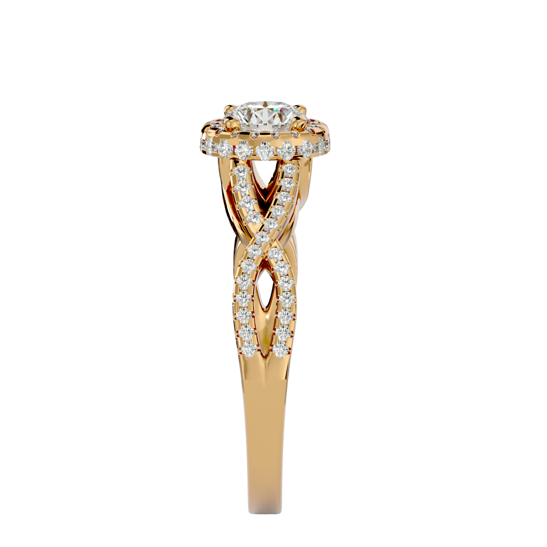 ASA Florence Diamond Halo Ring