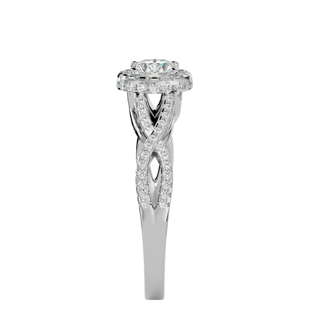 ASA Florence Diamond Halo Ring