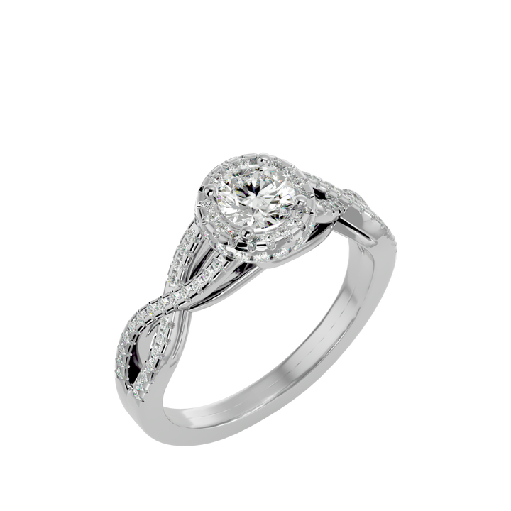 ASA Florence Diamond Halo Ring