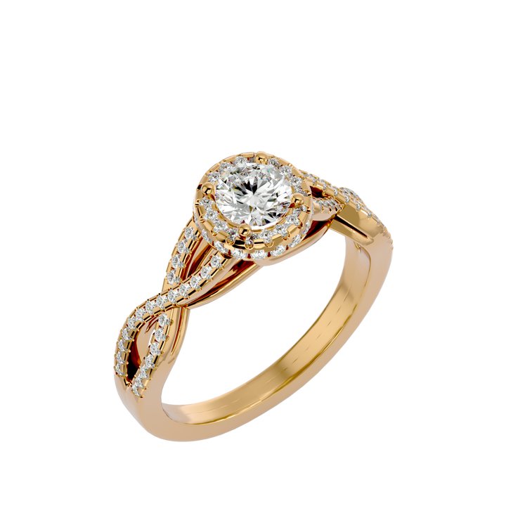 ASA Florence Diamond Halo Ring