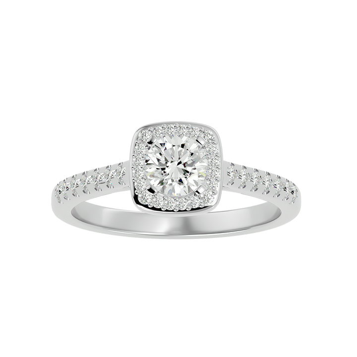 ASA Francesca Diamond Halo Ring