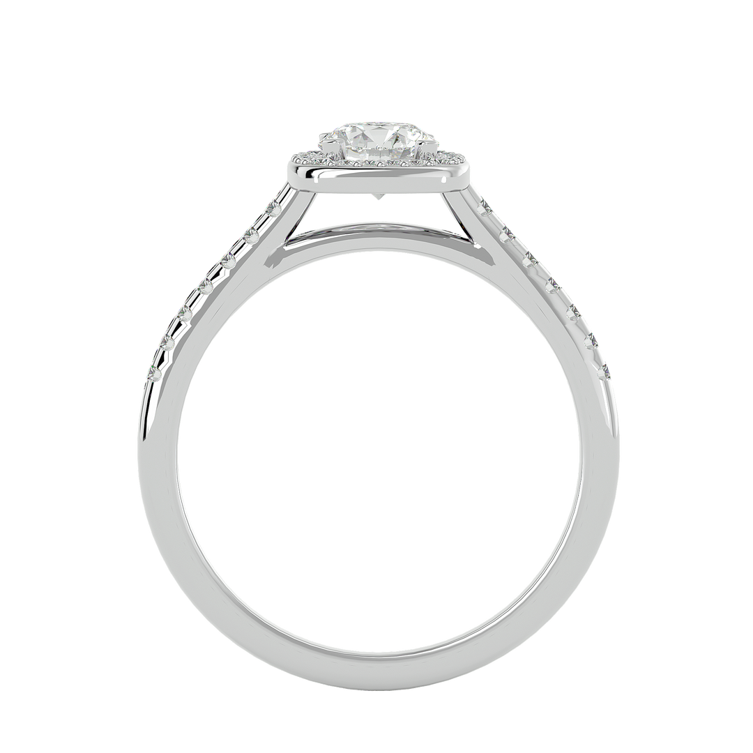 ASA Francesca Diamond Halo Ring