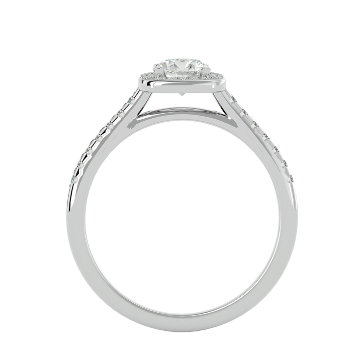 ASA Francesca Diamond Halo Ring