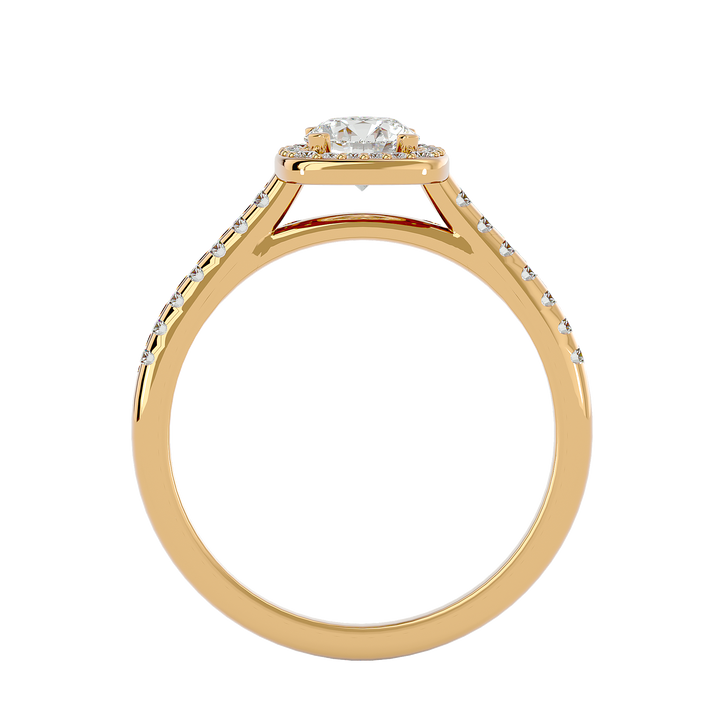 ASA Francesca Diamond Halo Ring